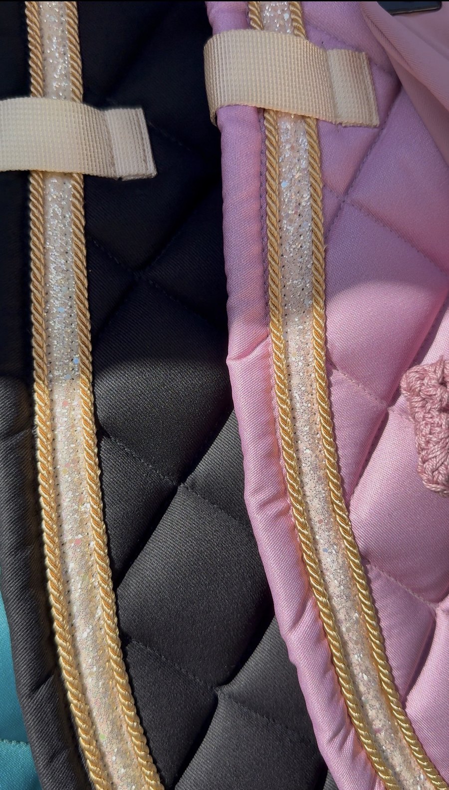 Fairy Dust Sparkle Saddle Pads view 4